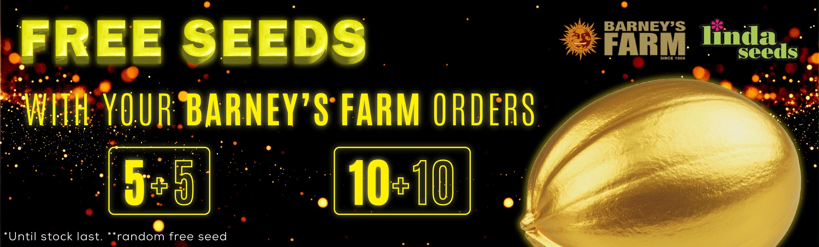 BARNEY\'S FARM FREE SEEDS PROMOTION